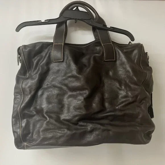 Lucchese Cosimo Travel Tote in Espresso R2003-2019--EACH- NEW - Picture 2 of 6